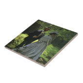 ザプロメナダース、別名クロード・モネのベビーカー タイル (側面)