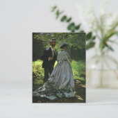 ザプロメナダース、別名クロード・モネのベビーカー ポストカード (スタンド正面)