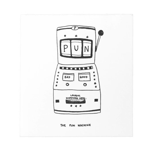 ザプン機 ノートパッド (正面)