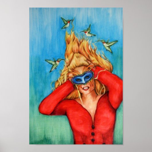 ザヘアドレスズファインアートプリント ポスター (正面)