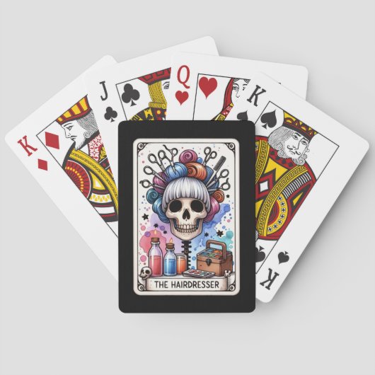 ザヘアドレッサータロットカードトランプ トランプ (裏面)