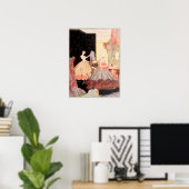 ザヘアドレッサー – ヴィンテージイメージ ポスター (ホームオフィス)