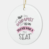 ザヘアピスト セラミックオーナメント (左)