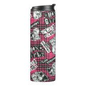 ザヘックスガールズパンクプレイドパターン タンブラー (回転左)