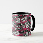 ザヘックスガールズパンクプレイドパターン マグカップ (正面右)