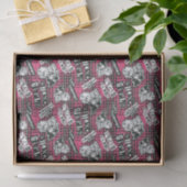 ザヘックスガールズパンクプレイドパターン 薄葉紙 (ギフト)