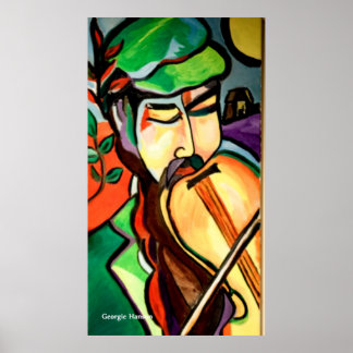 ザヘブライ語フィドラーバイジョージハンソン ポスター