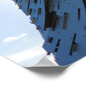 ザヘリックス、ザケパイ、ファルカーク – Visit Scotland ポスター (角)