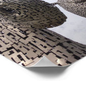 ザヘリックス、ザケパイ、ファルカーク – Visit Scotland ポスター (角)