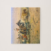 ザヘルドケイターカウボーイラングラーズCラッセル1897 ジグソーパズル (縦)