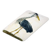 ザヘロン(Ardea cinerea)プレート（イギリス） マグネット (左側)