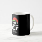 ザベアド小妖精や小人クリスマス コーヒーマグカップ (正面右)