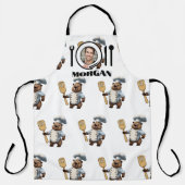 ザベアーシェフメンズ エプロン (正面)