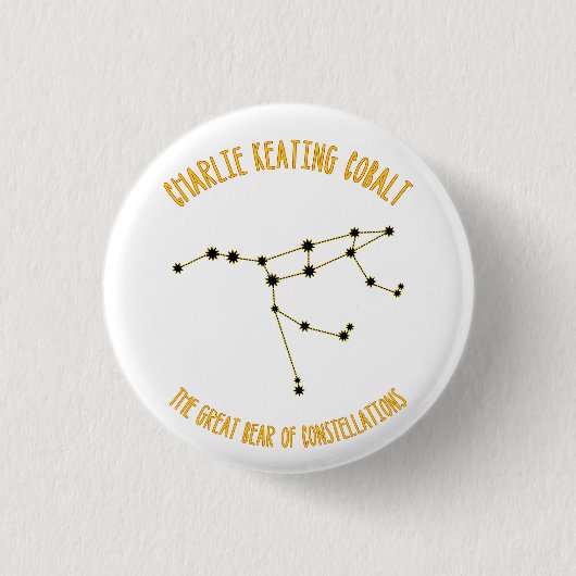 ザベアー素晴らしム 缶バッジ (正面)