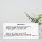 ザベイティトゥデス祈りの言葉カード (スタンド正面)