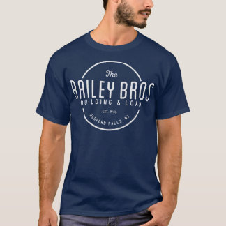 ザベイリーブラザーズ建物とローンEst 1946ヴィンテージ Tシャツ