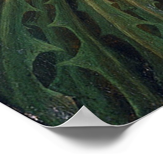 ザベジタブルガーデナー – Giuseppe Arcimboldo ポスター (角)