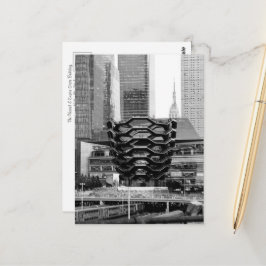 ザベッセル&ザエンパイアステート建物 ポストカード