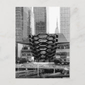 ザベッセル&ザエンパイアステート建物 ポストカード (正面)