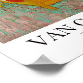 ザベッドルームバイビンセントヴァンゴッホ ポスター (角)