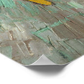 ザベッドルーム – ビンセント・ヴァン・ゴッホ(1889) ポスター (角)