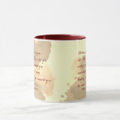 ザベテトゥデス聖なる書物、 経典5:11 マグカップ (中央)