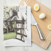 ザベネットファミリー – ジェーンオースティンプライド&偏見 キッチンタオル (四つ折り)