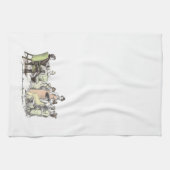 ザベネットファミリー – ジェーンオースティンプライド&偏見 キッチンタオル (横)