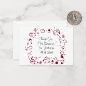 ザベビーウェアリースサンキューカード ノートカード (正面/裏面インサイチュ)