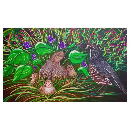 ザベビーウズラ織物 ファブリック (ファットクウォーター)