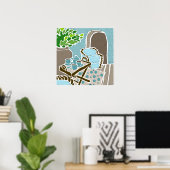 ザベランダ ポスター (ホームオフィス)