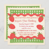 ザベリーバスケット 招待状 (正面/裏面)