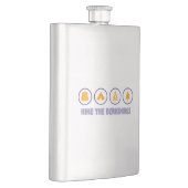 ザベルクシャレスマサチューセッツ州をハイキング フラスク (右)