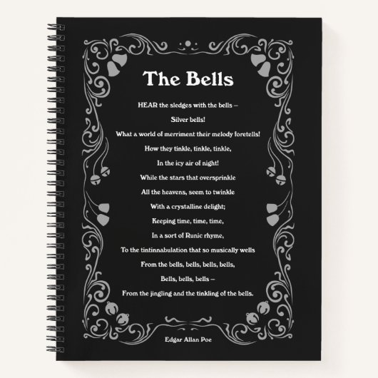 ザベルズバイエドガーアランポー ノートブック (正面)