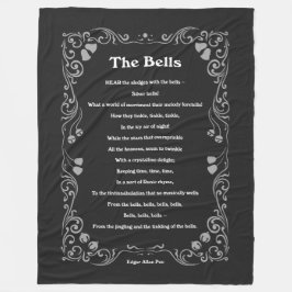 ザベルズバイエドガーアランポー フリースブランケット