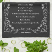 ザベルズバイエドガー・アラン・ポー キッチンタオル (折り畳み)