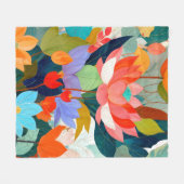 ザベルベットガーデン フリースブランケット (正面(横))