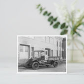 ザベルベットタイプアイスクリームトラック ポストカード (スタンド正面)