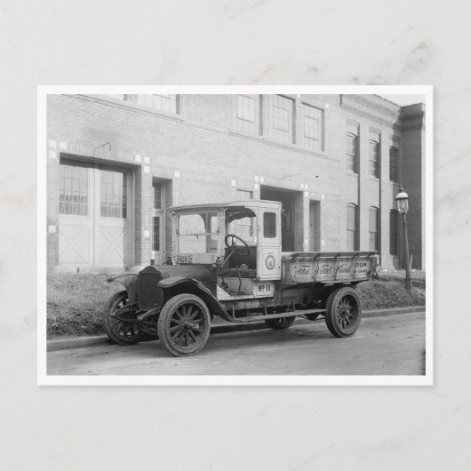 ザベルベットタイプアイスクリームトラック ポストカード (正面)