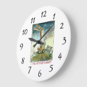 ザベルベティーンのうさぎ時計 ラージ壁時計 (傾斜)