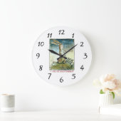 ザベルベティーンのうさぎ時計 ラージ壁時計 (ホーム)