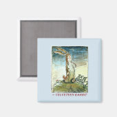 ザベルベティーンのウサギ磁石 マグネット (正面/裏面)