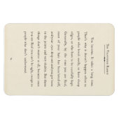 ザベルベティーンラビット引用文ブックページ マグネット (横)