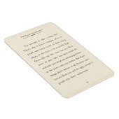 ザベルベティーンラビット引用文ブックページ マグネット (右側)