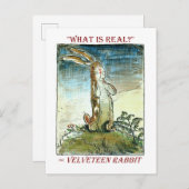 ザベルベティーン・ウサギ 案内ポストカード (正面/裏面)
