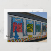 ザベルリンの壁はがき ポストカード (正面/裏面)