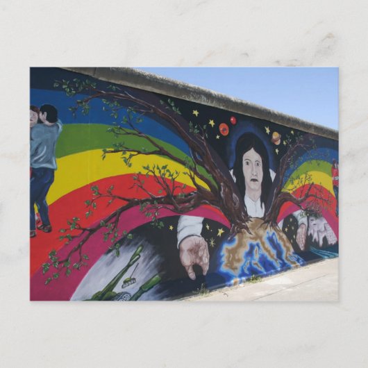 ザベルリンの壁はがき ポストカード (正面)