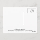 ザベルリンウォール ポストカード (裏面)