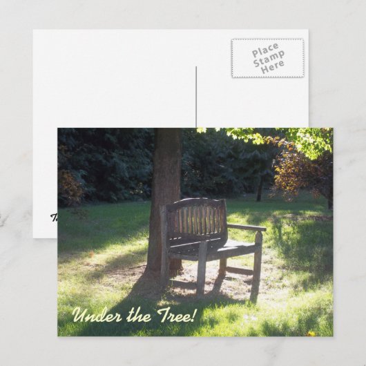 ザベンチ ポストカード (正面/裏面)