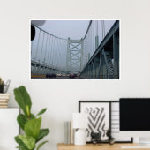 ザベンフランクリン橋 ポスター (ホームオフィス)